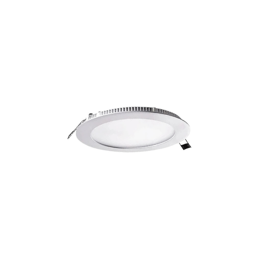Plafón Embutido Redondo 12W Luz Fría