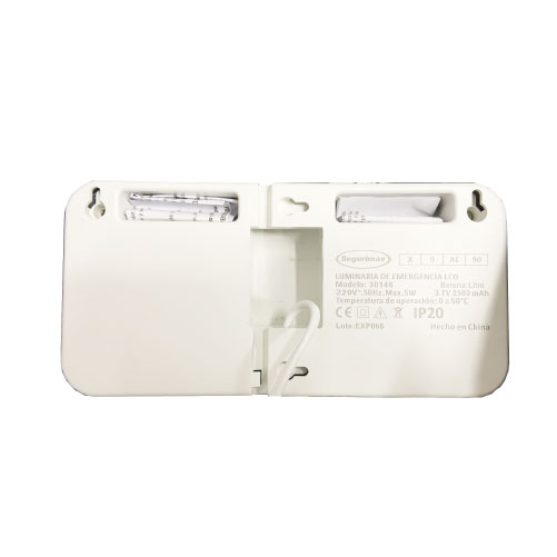 Lámpara Emergencia Duo 6W 400Lm Segurimax - Imagen 2