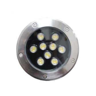 Foco De Piso 9W Luz Fría