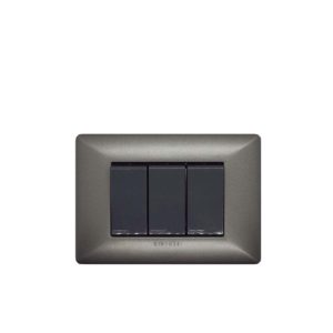 S22 Interruptor Triple 9/32 P/Grafito-M/Noir