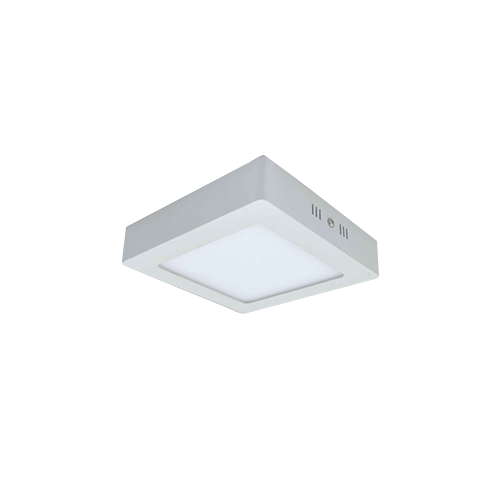 Plafón Sobrepuesto Cuadrado 24W Luz Fría Faretto