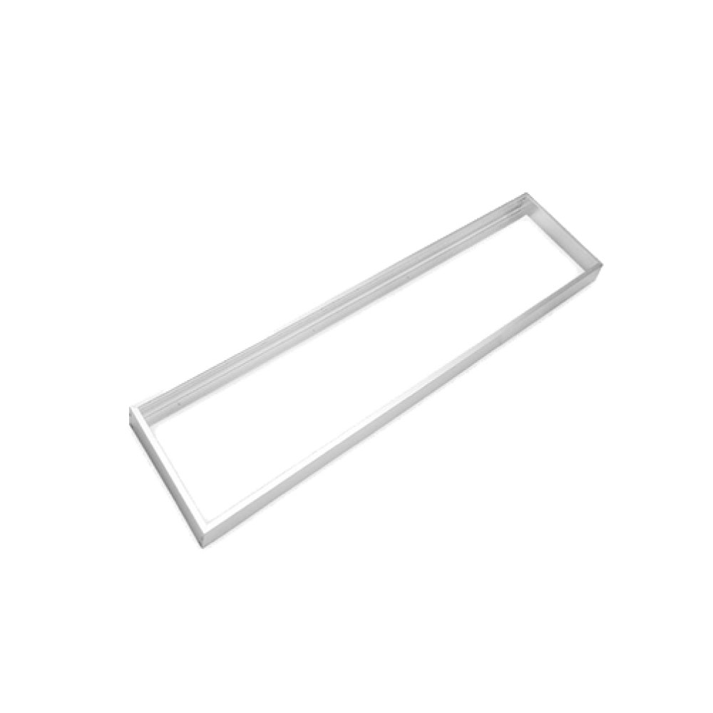 MARCO BLANCO PARA PANEL LED 303X1203X65MM ALUMINIO