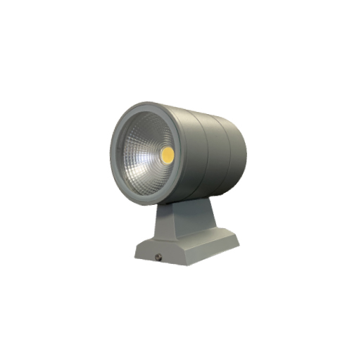APLIQUE MURO 2X7W COB GRIS - Imagen 2