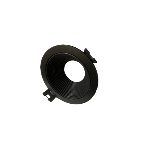 BASE EMBUTIDA REDONDA PROFUNDA PARA GU10 NEGRA - Imagen 2