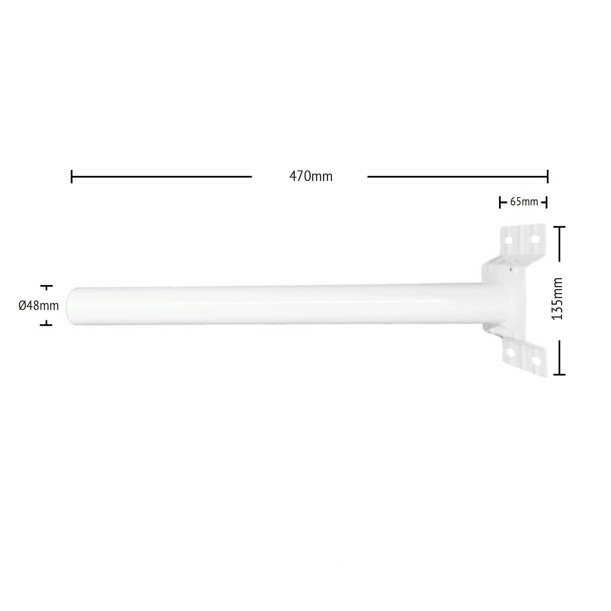 SOPORTE LUMINARIA SOLAR ALL IN ONE - Imagen 2